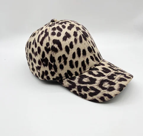 Personalized Leopard Print Octagonal Hat for Women