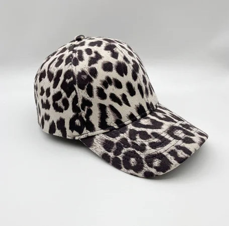 Personalized Leopard Print Octagonal Hat for Women